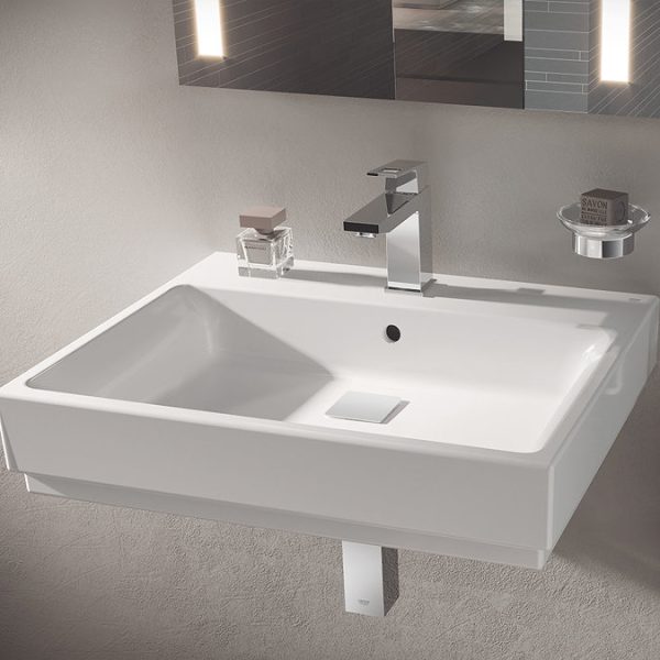 Grohe Eurocube Mono Basin Mixer with Pop up Waste - Image 6