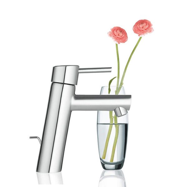 Grohe Concetto Mono Basin Mixer with Pop up Waste - Image 2