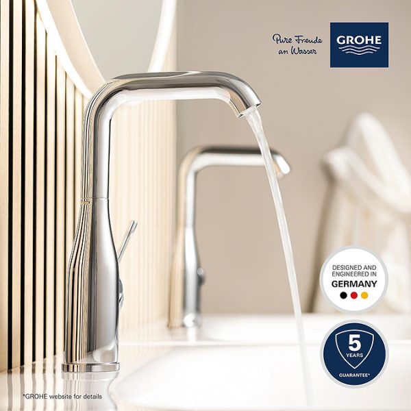 Grohe Essence Mono Basin Mixer - Image 5