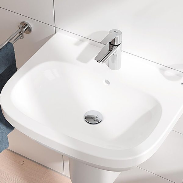 Grohe QuickFix Start S Size Mono Basin Mixer with Push Open Waste - Image 4