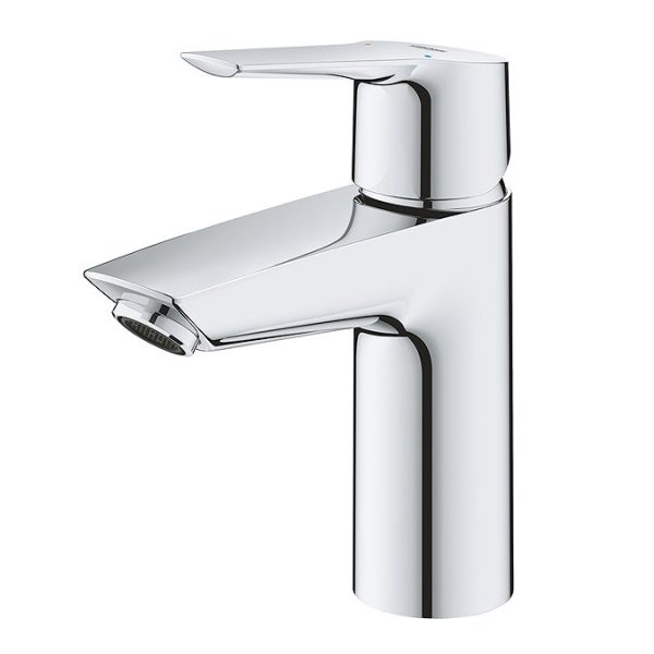 Grohe QuickFix Start S Size Mono Basin Mixer with Push Open Waste - Image 13
