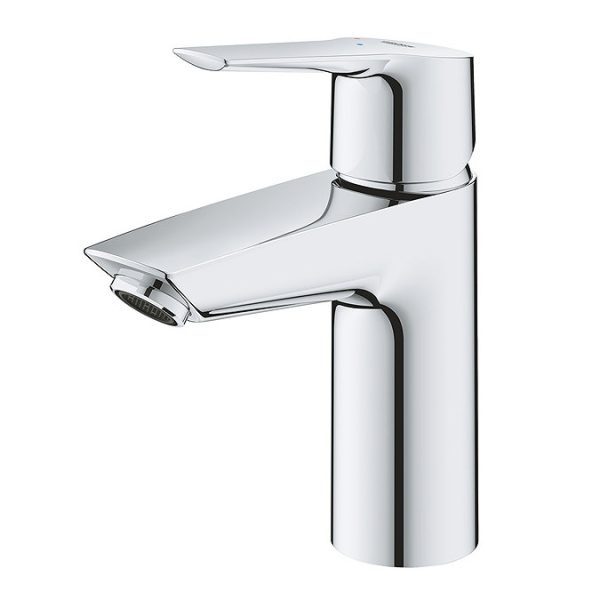 Grohe QuickFix Start SilkMove ES S Size Mono Basin Mixer with Push Open Waste - Image 14