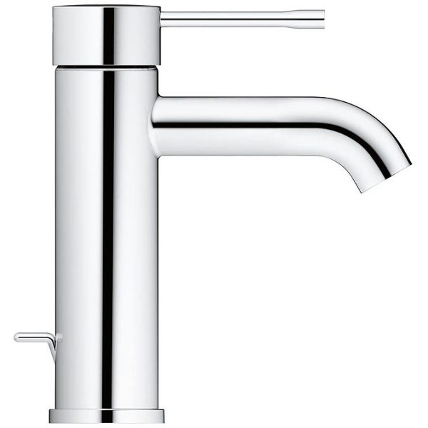 Grohe Essence S Size Mono Basin Mixer with Pop up Waste   Chrome - Image 2