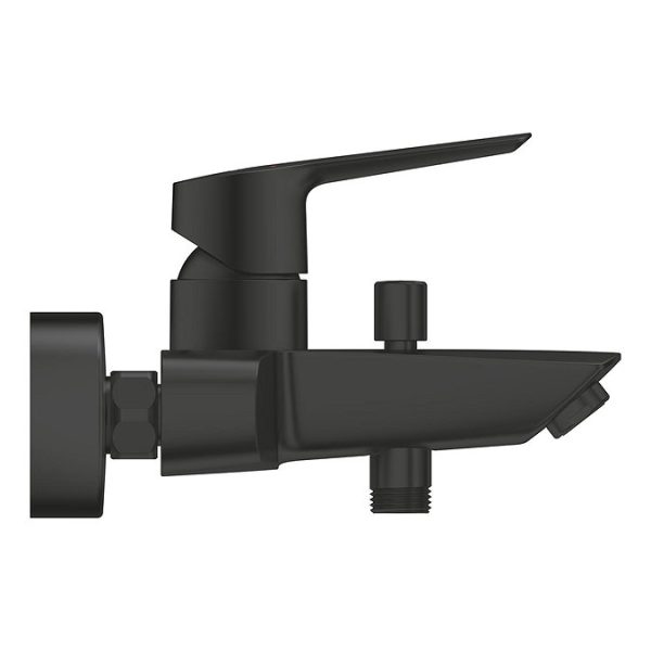 Grohe Start Wall Mounted Single Lever Bath Shower Mixer   Matt Black - Image 3