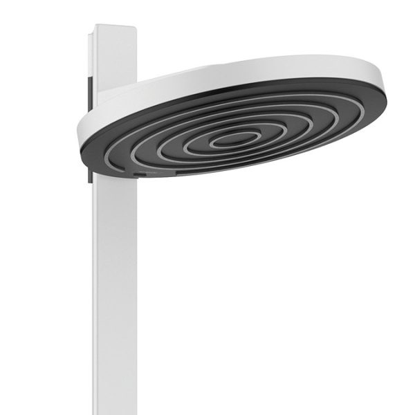 hansgrohe Pulsify S EcoSmart Showerpipe 260 2jet with ShowerTablet Select 400   Matt White - Image 8