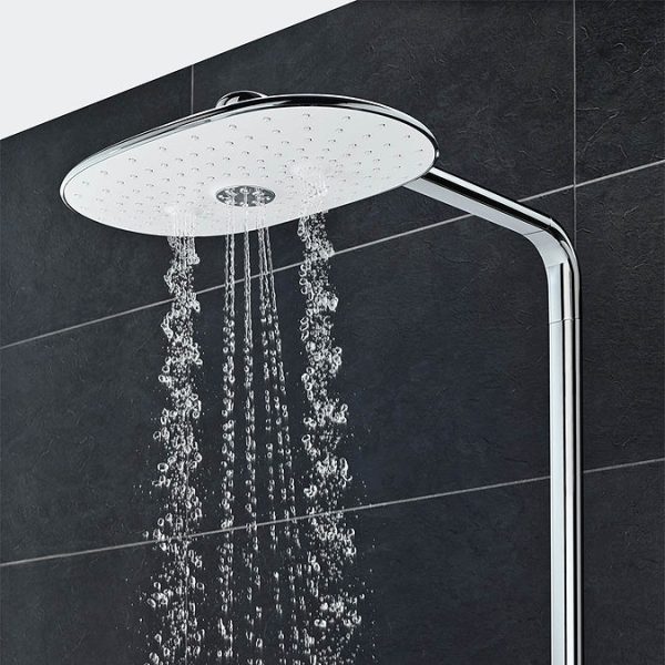 Grohe Rainshower SmartControl 360 DUO Shower System   Moon White - Image 5