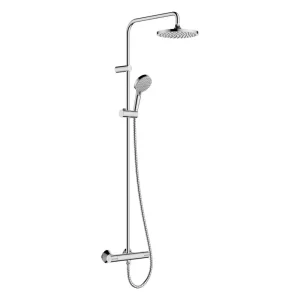 hansgrohe Pack of 2 Vernis Blend Showerpipe 200 Thermostatic Shower Mixer
