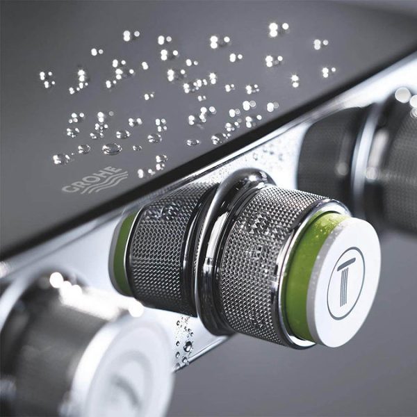 Grohe Euphoria SmartControl 310 Cube DUO Shower System   Chrome - Image 4