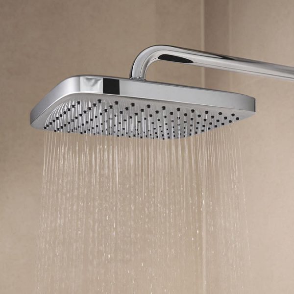 Grohe Vitalio Comfort 250 Thermostatic Shower System   Chrome - Image 4