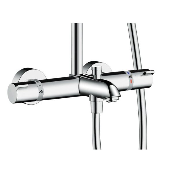 hansgrohe Croma Select S Showerpipe 280 Thermostatic Bath Shower Mixer - Image 2