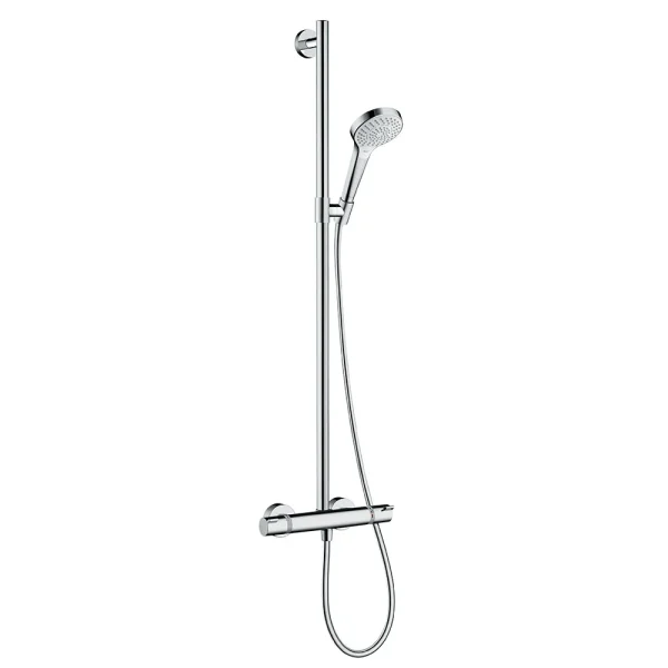 hansgrohe Croma Select S SemiPipe Multi with Thermostatic Shower Mixer