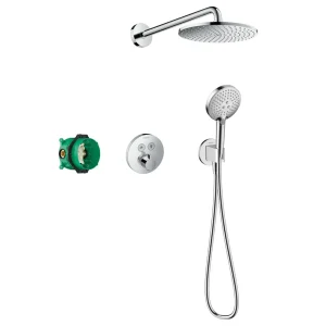 hansgrohe Raindance S Complete Shower Set with Wall Mounted Shower Handset
