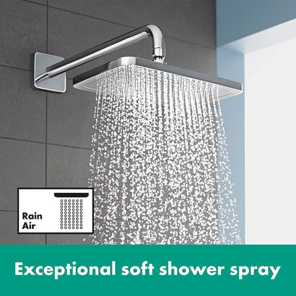 hansgrohe Croma E Complete Shower Set with Wall Mounted Shower Handset - Image 3