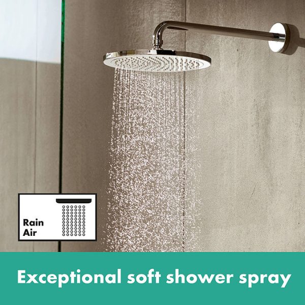 hansgrohe Croma S Complete Shower Set with Wall Mounted Shower Handset - Image 6