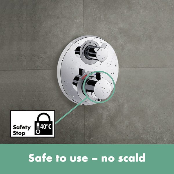 hansgrohe Croma S Complete Shower Set with Wall Mounted Shower Handset - Image 2