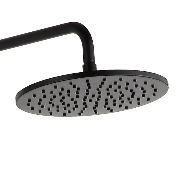 JTP Vos Matt Black Thermostatic Shower - Image 3