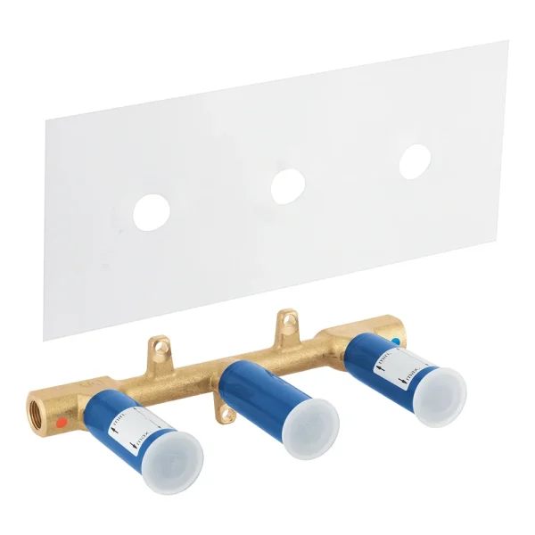 Grohe Two Handle Basin Mixer Concealed Body 1/2"