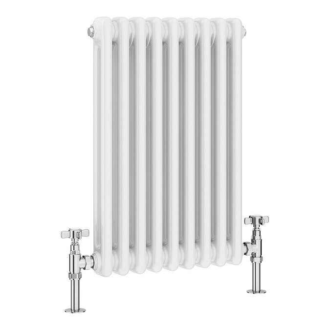 Keswick 600 x 425mm Radiator White 2 Column (9 Sections) - Image 2