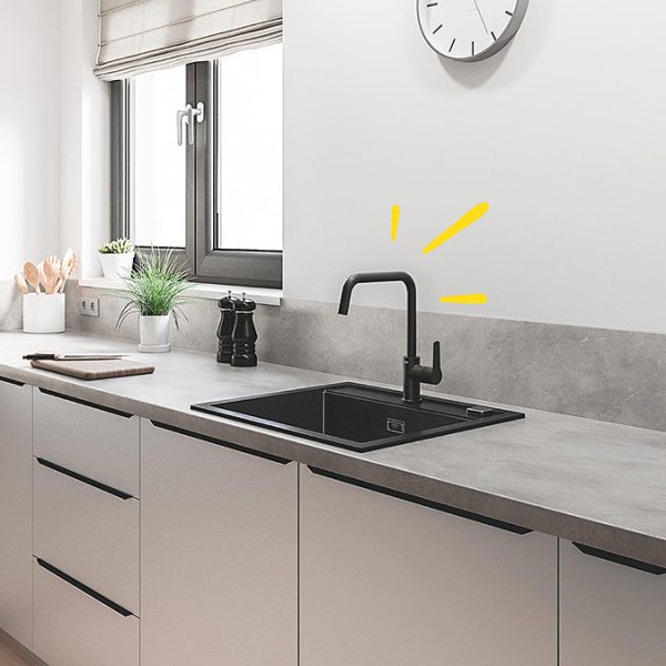 Grohe Start Wall Mounted Bath Shower Mixer   Matt Black - Image 5