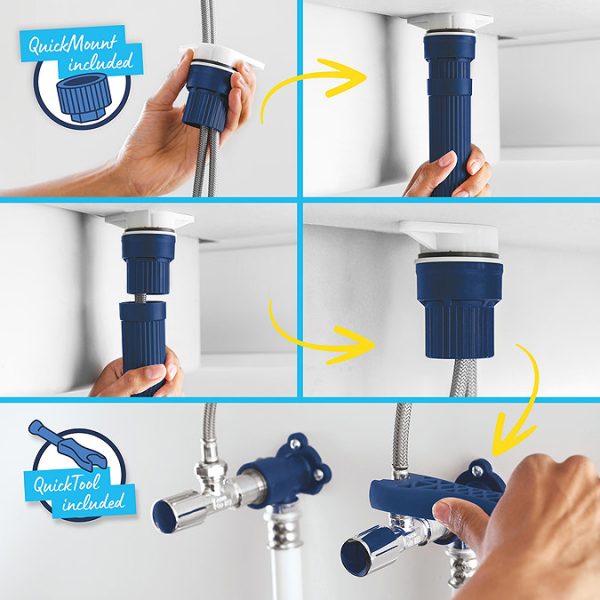 Grohe Start Wall Mounted Bath Shower Mixer   Matt Black - Image 6