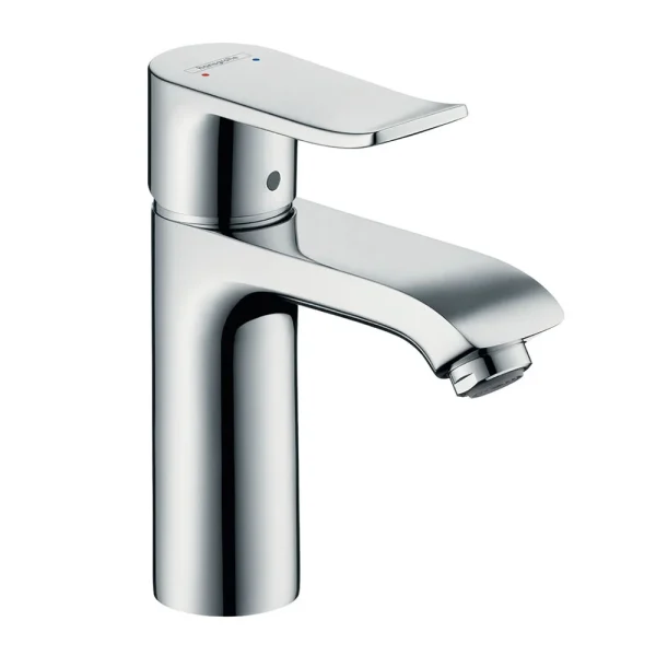 hansgrohe Metris Single Lever Basin Mixer 110 with Pop up Waste