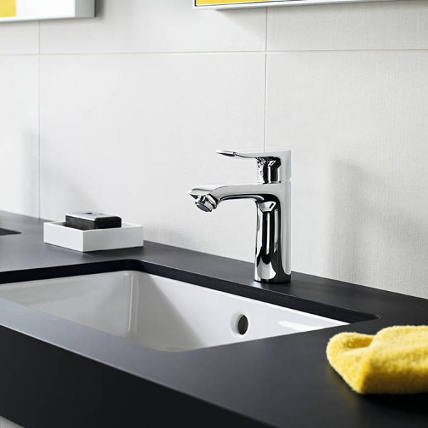 hansgrohe Metris Single Lever Basin Mixer 110 without Waste - Image 2
