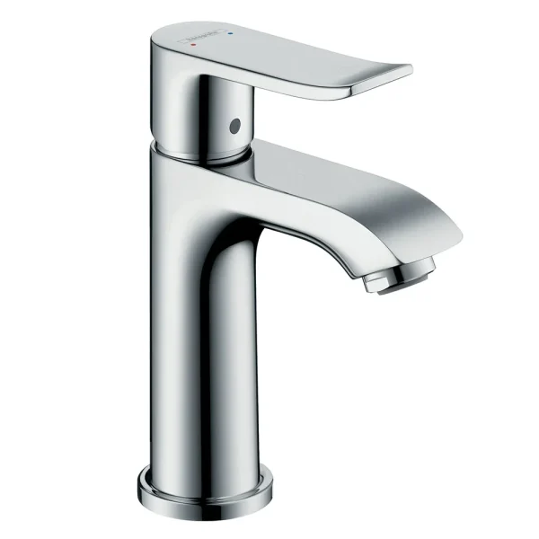 hansgrohe Metris Cloakroom Single Lever Basin Mixer 100 without Waste