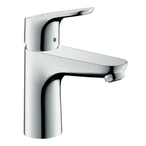 hansgrohe Focus Single Lever Basin Mixer 100 LowFlow without Waste