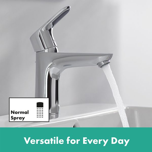 hansgrohe Focus Single Lever Basin Mixer 100 CoolStart with Pop up Waste - Image 10