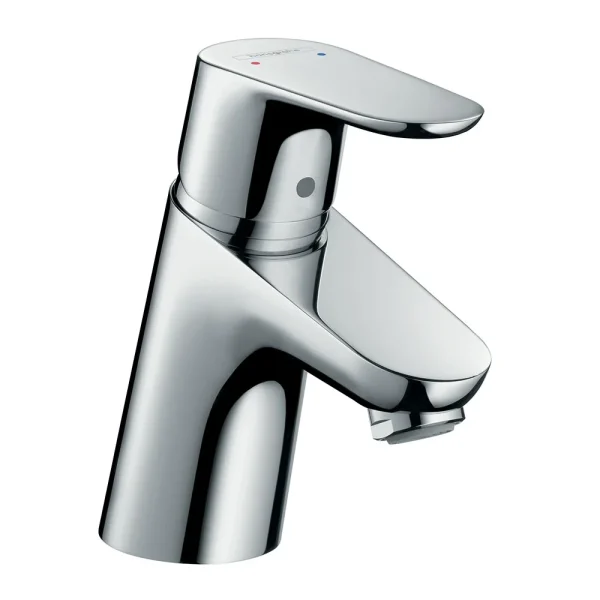 hansgrohe Focus Single Lever Basin Mixer 70 with Pop up Waste
