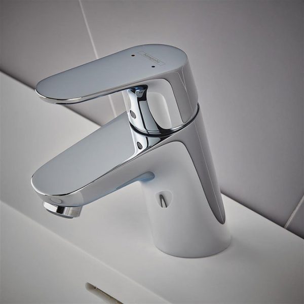 hansgrohe Focus Single Lever Basin Mixer 70 without Waste - Image 2
