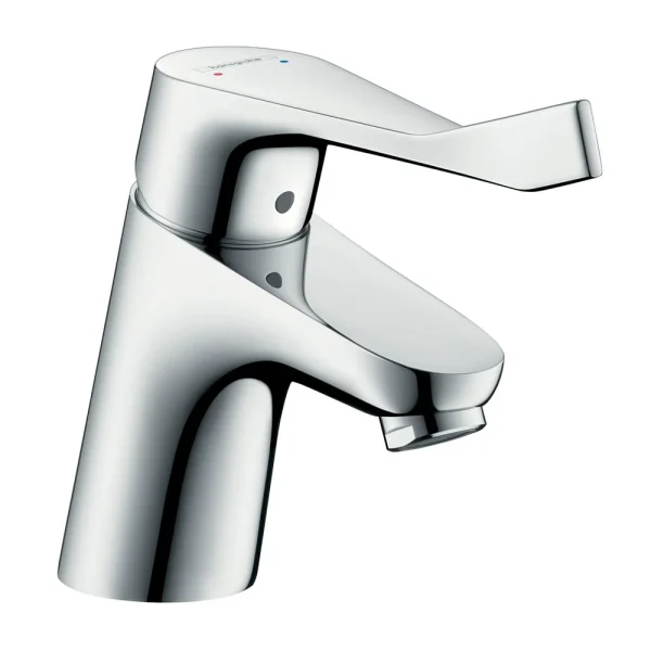 hansgrohe Focus Care Single Lever Basin Mixer 70 with Pop up Waste