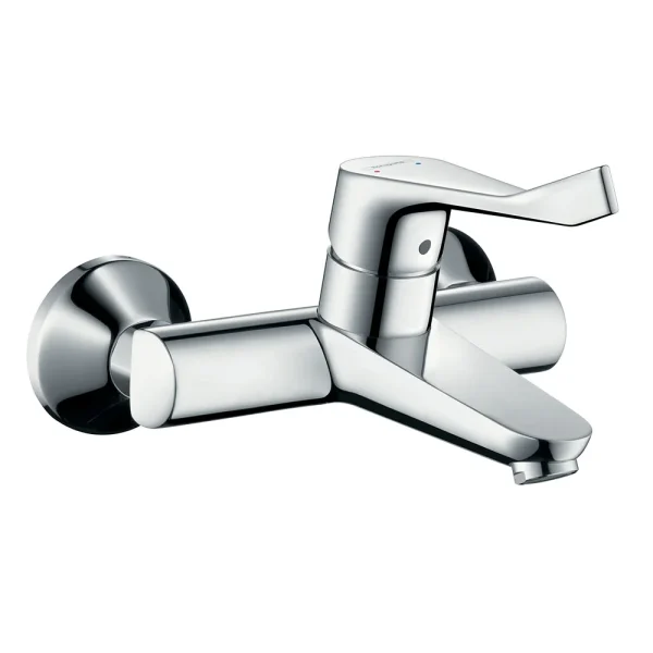 hansgrohe Focus Care Wall Mounted Single Lever Basin Mixer