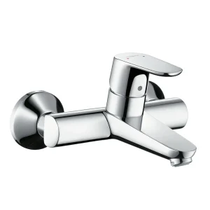 hansgrohe Focus Wall Mounted Single Lever Basin Mixer