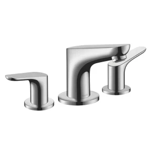 hansgrohe Focus 3 Hole Basin Mixer 100 with Pop up Waste