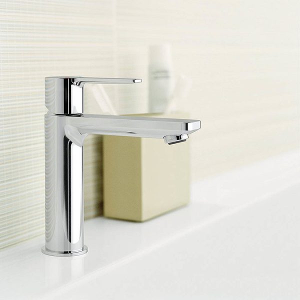 Grohe Lineare Mono Basin Mixer with Pop up Waste   Chrome - Image 4