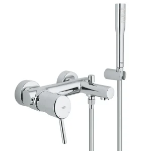 Grohe Concetto Wall Mounted Bath Shower Mixer and Kit