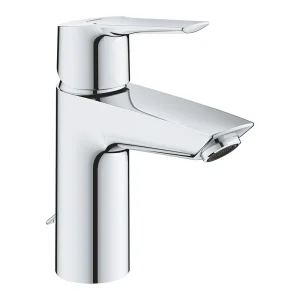 Grohe QuickFix Start S Size Mono Basin Mixer with Retractable Chain