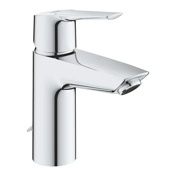 Grohe QuickFix Start S Size Mono Basin Mixer with Retractable Chain
