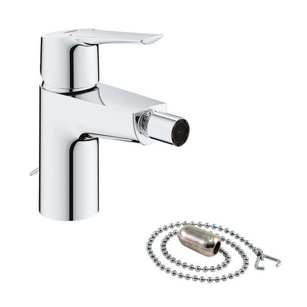 Grohe QuickFix Start S Size Bidet Mixer with Retractable Chain - Image 3