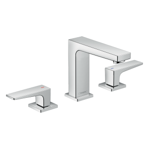 hansgrohe Metropol Chrome 3 Hole Basin Mixer 110 + Waste