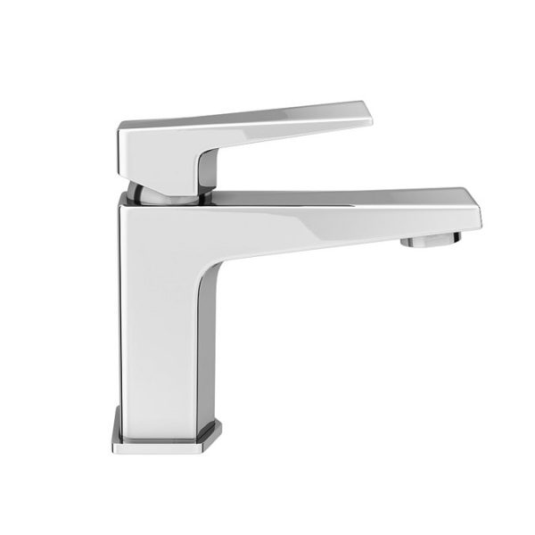 Venice Modern Geometric Basin Mixer Tap + Waste - Image 6