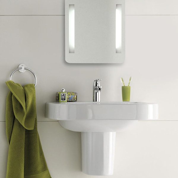 Grohe Eurosmart Cosmopolitan Mono Basin Mixer with Plug Chain - Image 2
