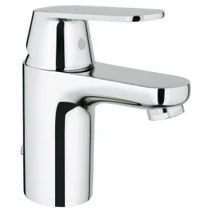 Grohe Eurosmart Cosmopolitan Mono Basin Mixer with Plug Chain
