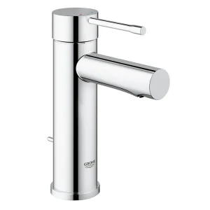 Grohe Essence S Size Mono Basin Mixer with Pop up Waste