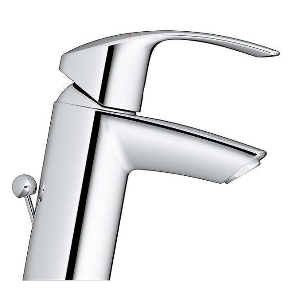 Grohe Eurosmart Mono Basin Mixer with Pop up Waste - Image 5