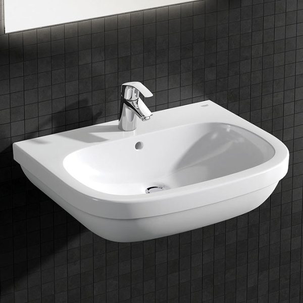 Grohe Eurosmart Mono Basin Mixer with Pop up Waste - Image 2