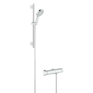 Grohe Grohtherm 2000 Thermostatic Shower Mixer and Kit