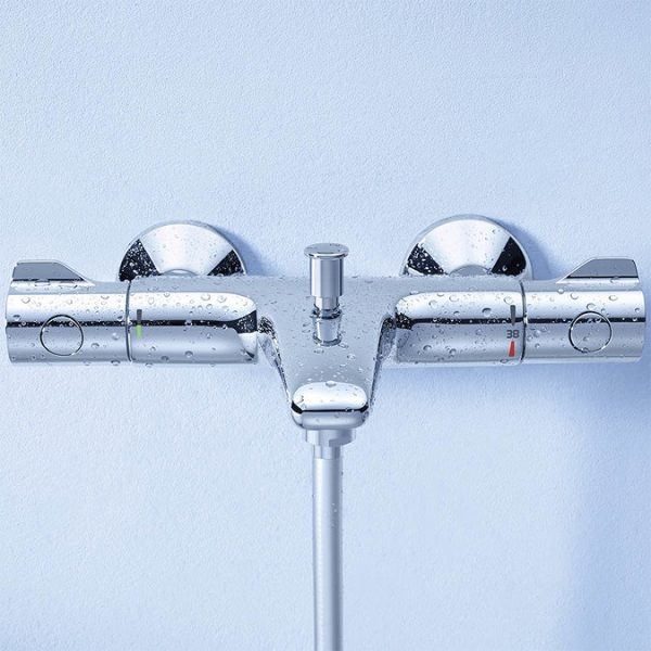 Grohe Grohtherm TMV2 800 Wall Mounted Thermostatic Bath Shower Mixer - Image 3
