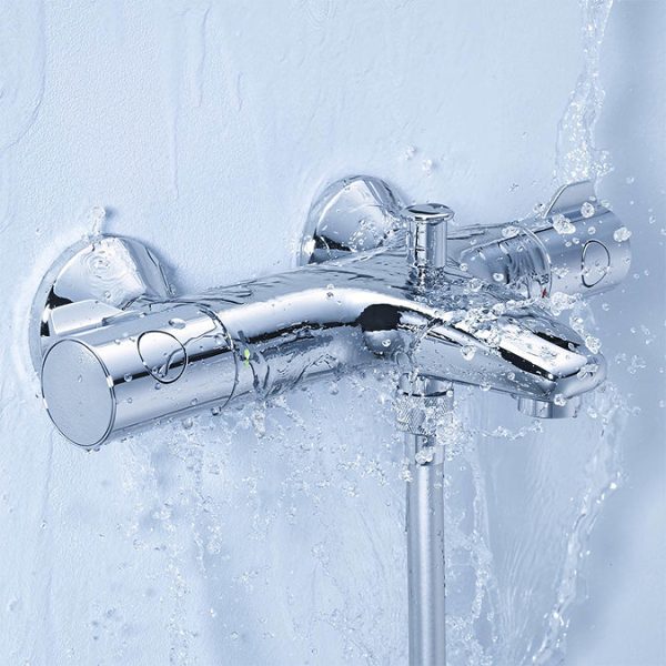 Grohe Grohtherm TMV2 800 Wall Mounted Thermostatic Bath Shower Mixer - Image 5